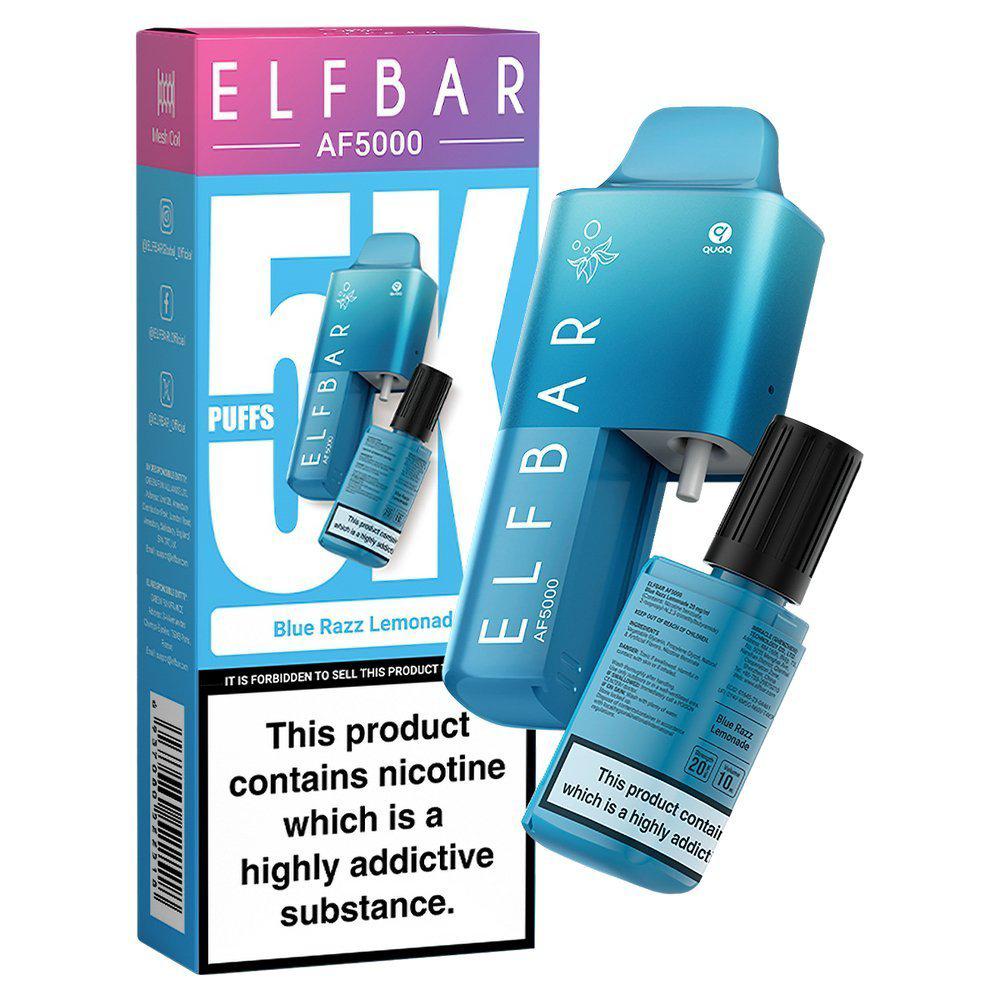 Elf bar AF5000 Puffs Disposable Vape (Pack of 10)