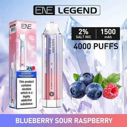 ENE Crystal Legend 4000 Disposable Vape Puff Bar Box of 10