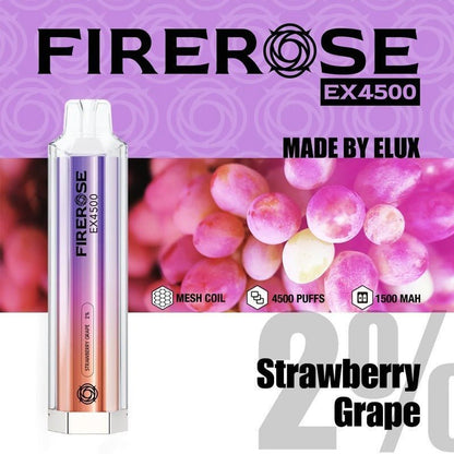 Firerose EX4500 Disposable Vape Puff Pod Device