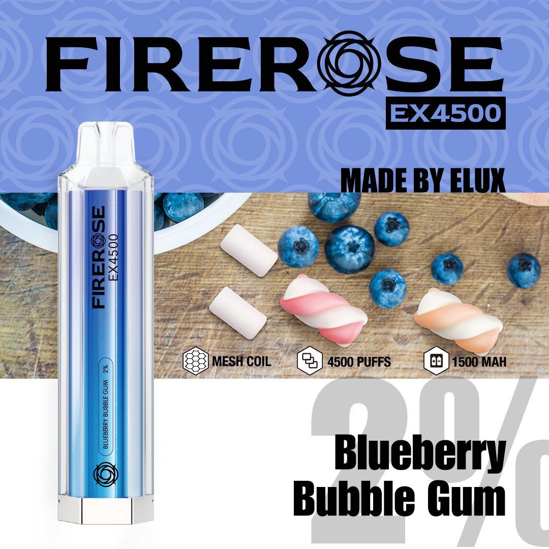 Firerose EX4500 Disposable Vape Puff Pod Device