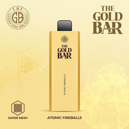 Gold Bar 4500 Disposable Vape Puff Bar Pod Kit