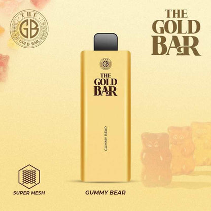 Gold Bar 4500 Disposable Vape Puff Bar Pod Kit