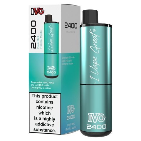 IVG 2400 4in1 Disposable Vape 2400 Puffs (Pack of 5)