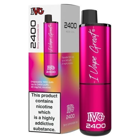 IVG 2400 4in1 Disposable Vape Pod 2400 Puffs