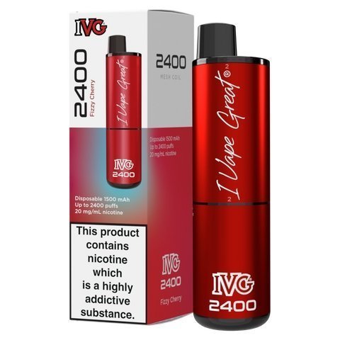 IVG 2400 4in1 Disposable Vape 2400 Puffs (Pack of 5)