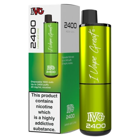 IVG 2400 4in1 Disposable Vape Pod 2400 Puffs