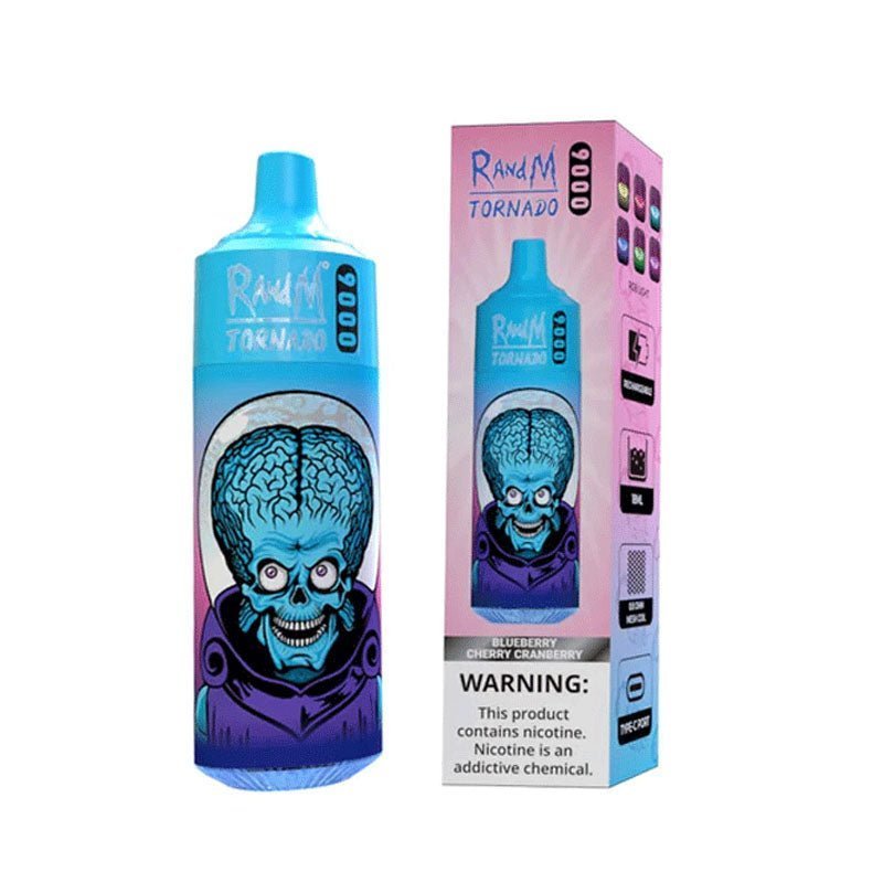 R and M Tornado 9000 Puffs Disposable Vape (Buy 5 Boxes)