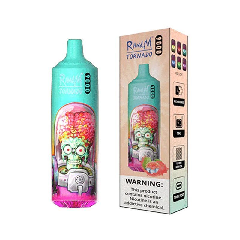 R and M Tornado 9000 Puffs Disposable Vape (Buy 10 Boxes)