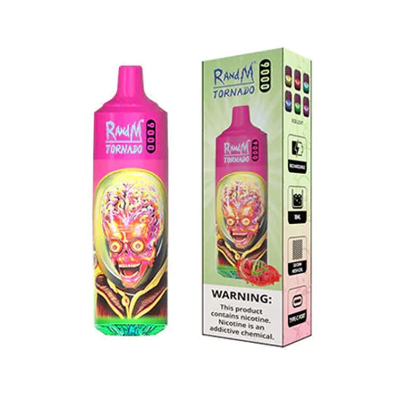 R and M Tornado 9000 Puffs Disposable Vape (Buy 5 Boxes)